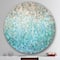 Designart - Blocked Abstract - Geometric Metal Circle Wall Art